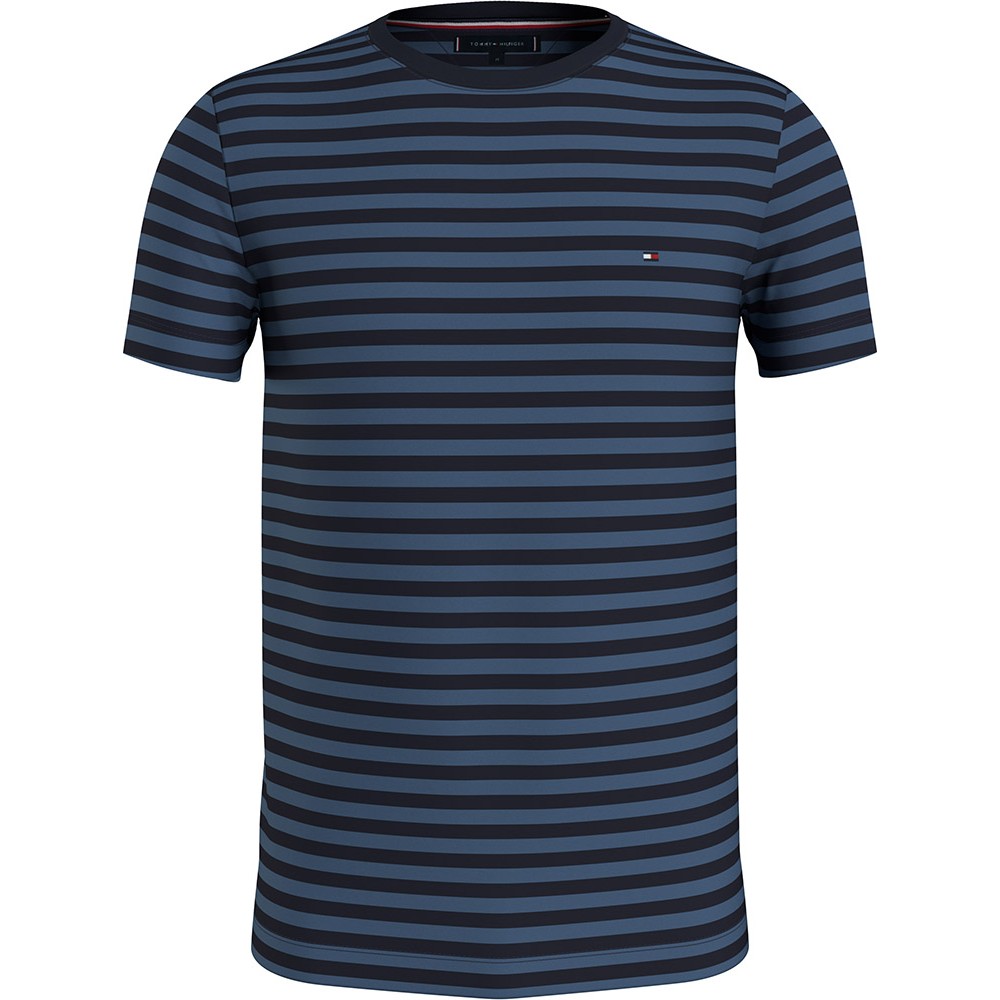 Tommy Hilfiger Μπλε Σκούρο T-shirt C Neck - MW0MW10800