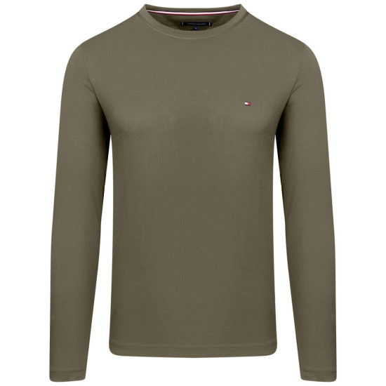 TOMMY HILFIGER Λαδί Μπλούζα C Neck - MW0MW10804