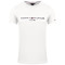 Tommy Hilfiger Λευκό T-shirt C Neck - MW0MW11465