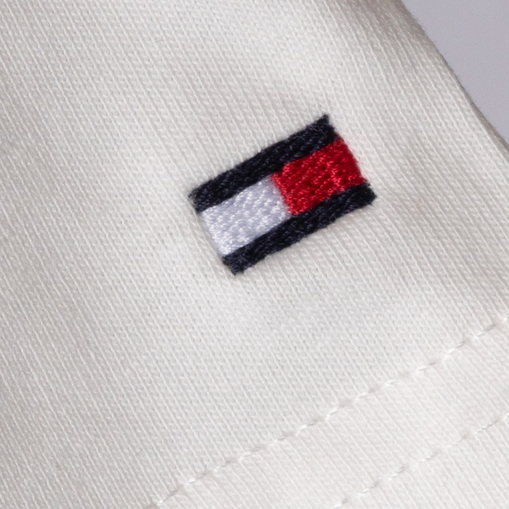 Tommy Hilfiger Λευκό T-shirt C Neck - MW0MW11465