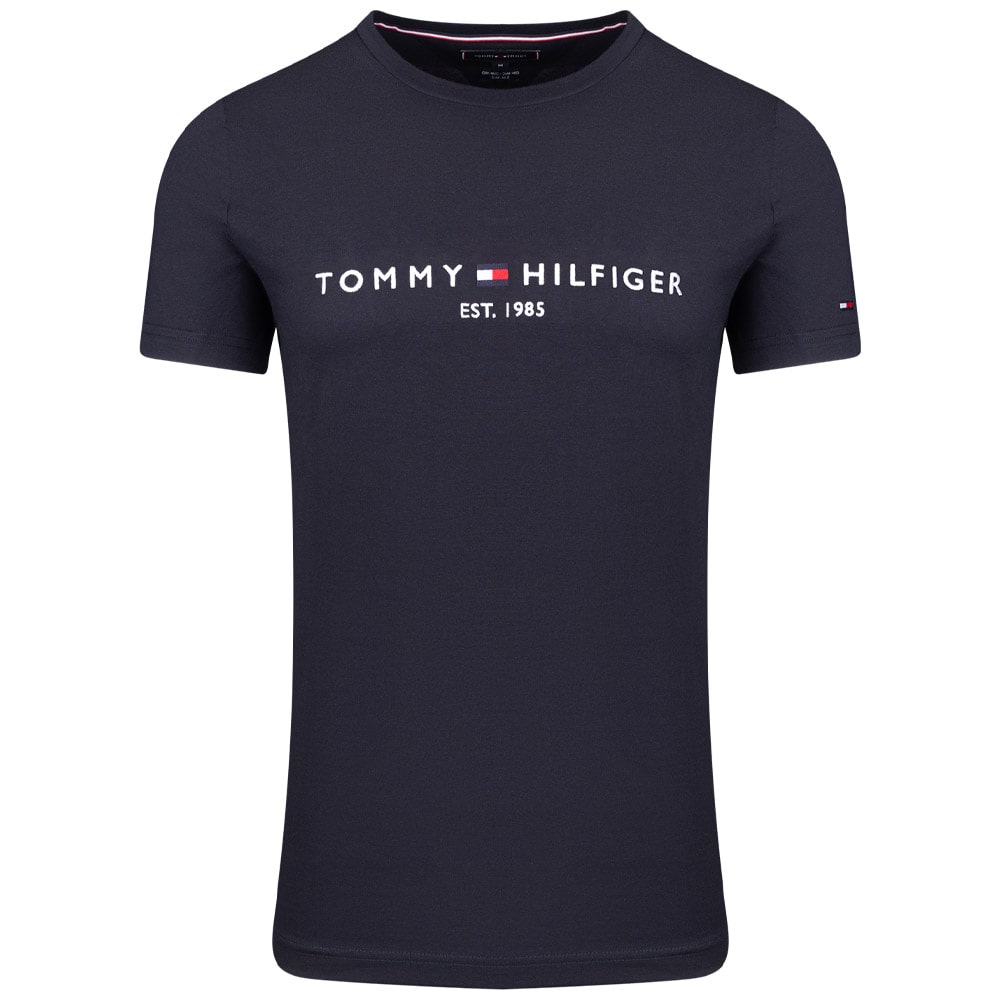 Tommy Hilfiger Μπλε T-shirt C Neck - MW0MW11465