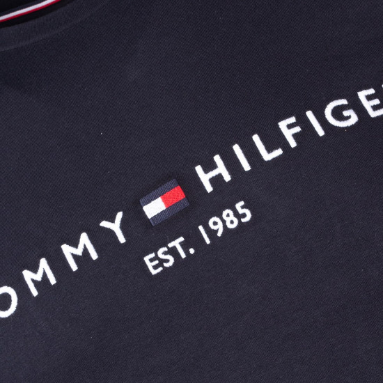 Tommy Hilfiger Μπλε T-shirt C Neck - MW0MW11465