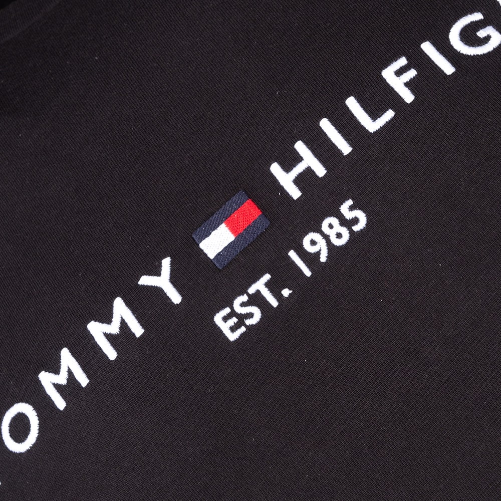 Tommy Hilfiger Μαύρο T-shirt C Neck - MW0MW11465