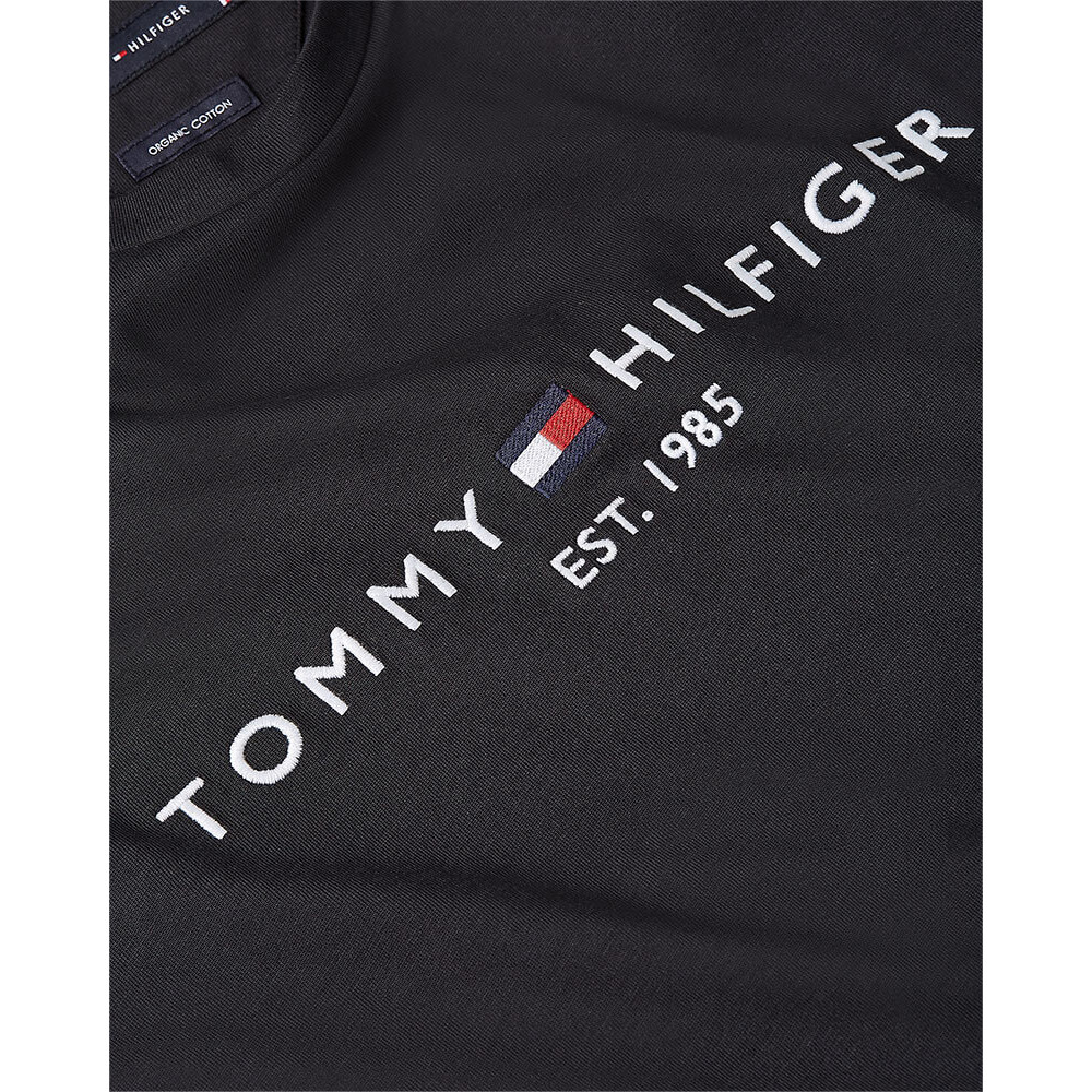 Tommy Hilfiger Μαύρο T-shirt C Neck - MW0MW11465