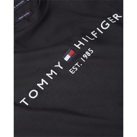 Tommy Hilfiger Μαύρο T-shirt C Neck - MW0MW11465