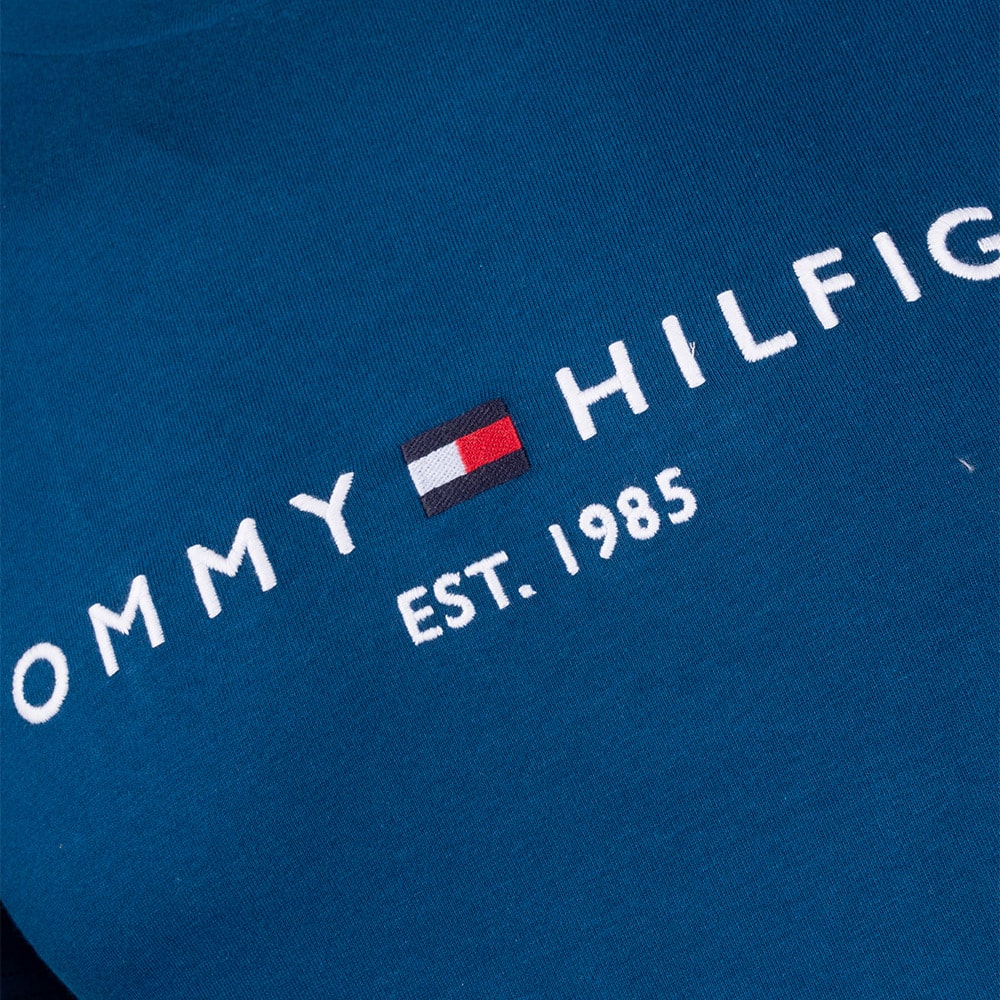Tommy Hilfiger Μπλε T-shirt C Neck - MW0MW11797