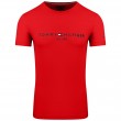 Tommy Hilfiger Κόκκινο T-shirt C Neck - MW0MW11797
