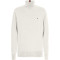 TOMMY HILFIGER Ζιβάγκο Πλεκτό MW0MW15444 Λευκό