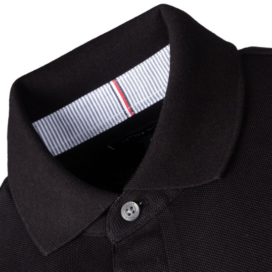 Tommy Hilfiger Μαύρο Κοντομάνικο Polo - MW0MW17770 
