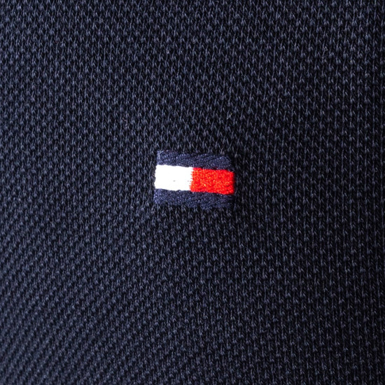 Tommy Hilfiger Μπλε Σκούρο Κοντομάνικο Polo - MW0MW17770
