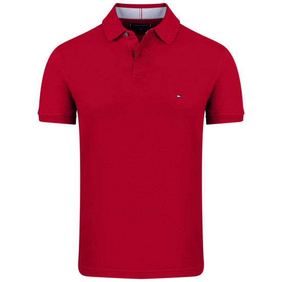 Tommy Hilfiger Κόκκινο Κοντομάνικο Polo - MW0MW17770