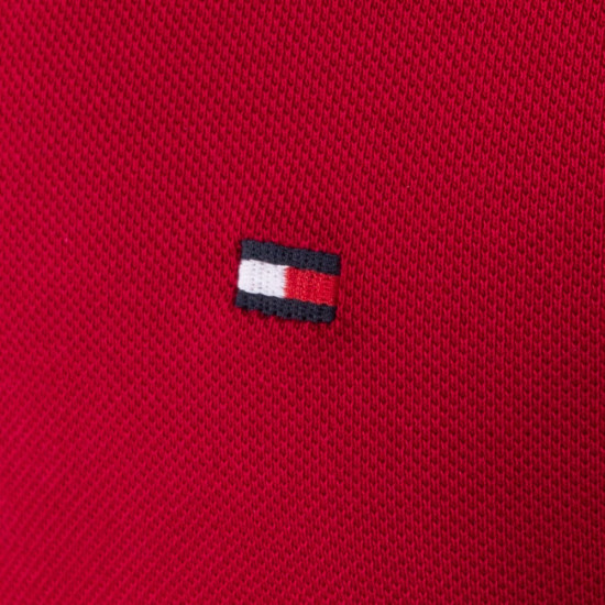 Tommy Hilfiger Κόκκινο Κοντομάνικο Polo - MW0MW17770