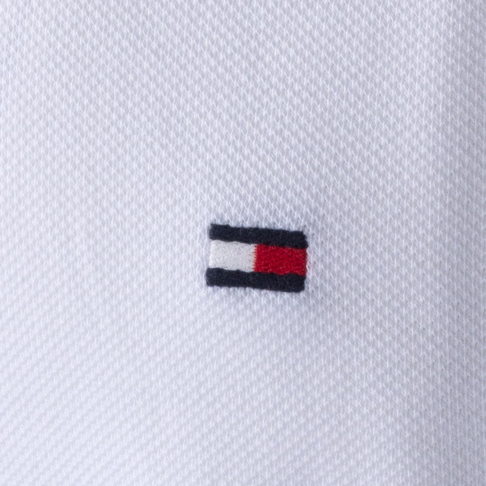 Tommy Hilfiger Λευκό Κοντομάνικο Polo - MW0MW17770