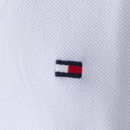 Tommy Hilfiger Λευκό Κοντομάνικο Polo - MW0MW17770