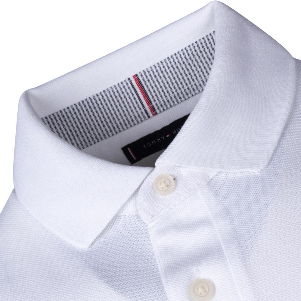 Tommy Hilfiger Λευκό Κοντομάνικο Polo - MW0MW17770