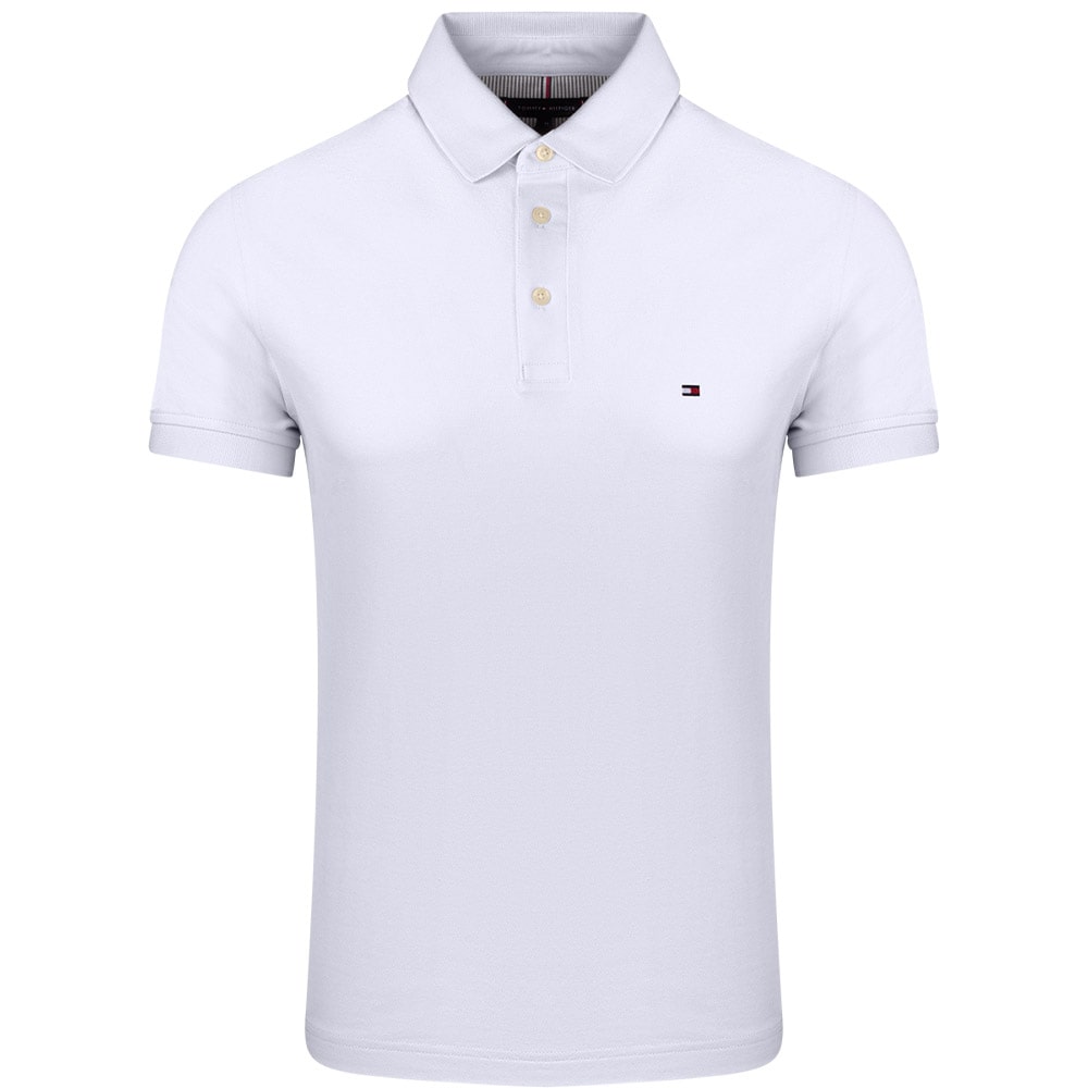 Tommy Hilfiger Λευκό Κοντομάνικο polo - MW0MW17771