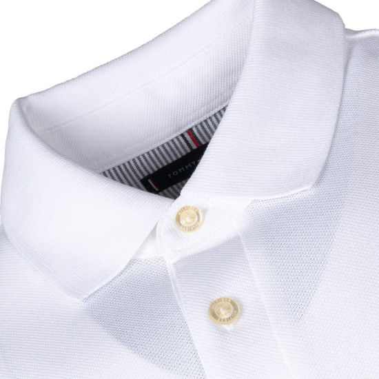 Tommy Hilfiger Λευκό Κοντομάνικο polo - MW0MW17771