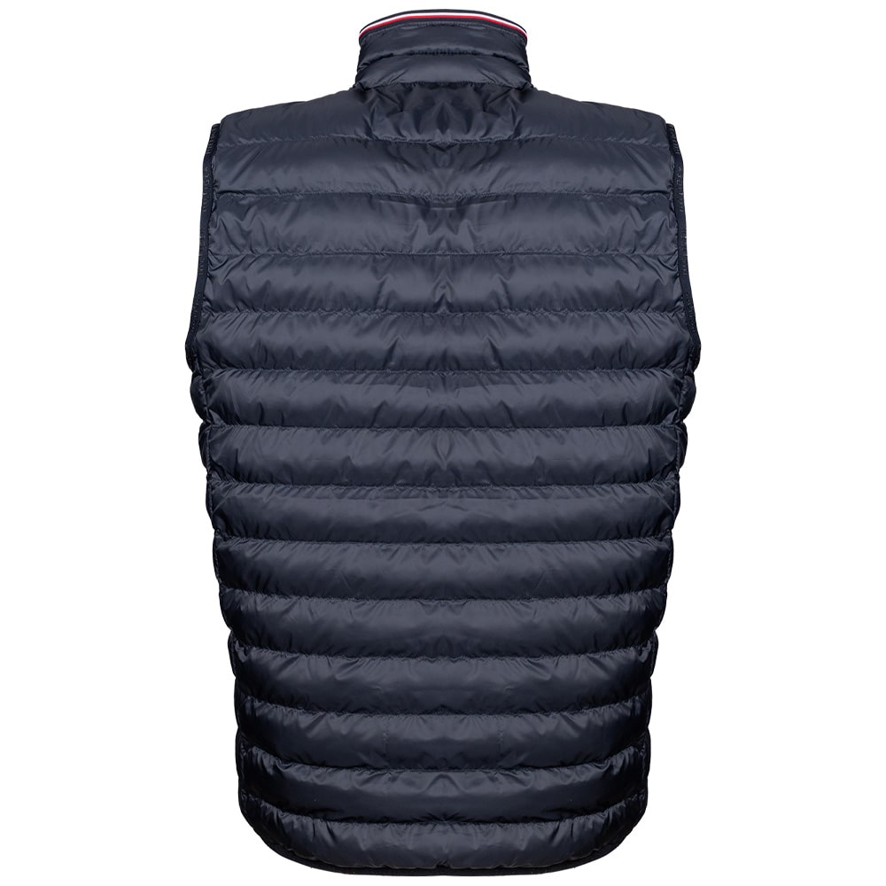 Tommy Hilfiger Μπλε Σκούρο Αμάνικο Puffer Μπουφάν - MW0MW18762 
