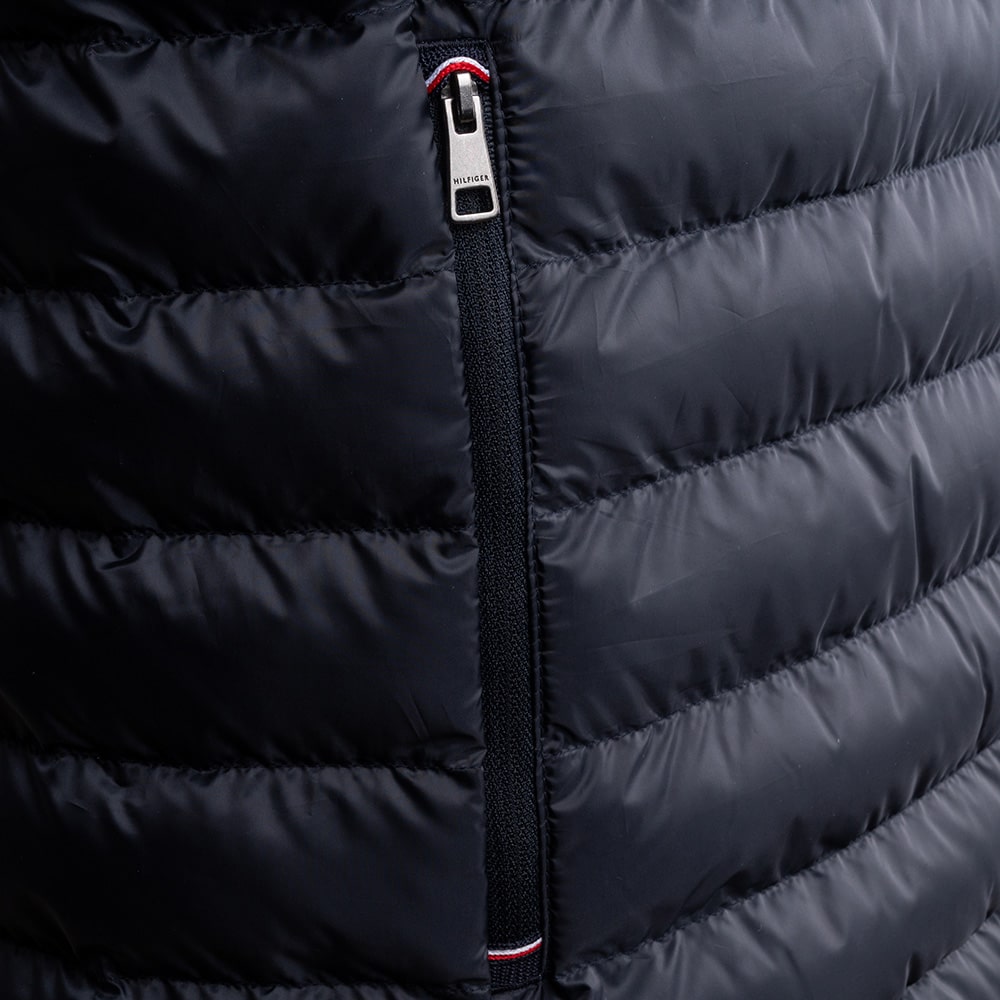 Tommy Hilfiger Μπλε Σκούρο Αμάνικο Puffer Μπουφάν - MW0MW18762 