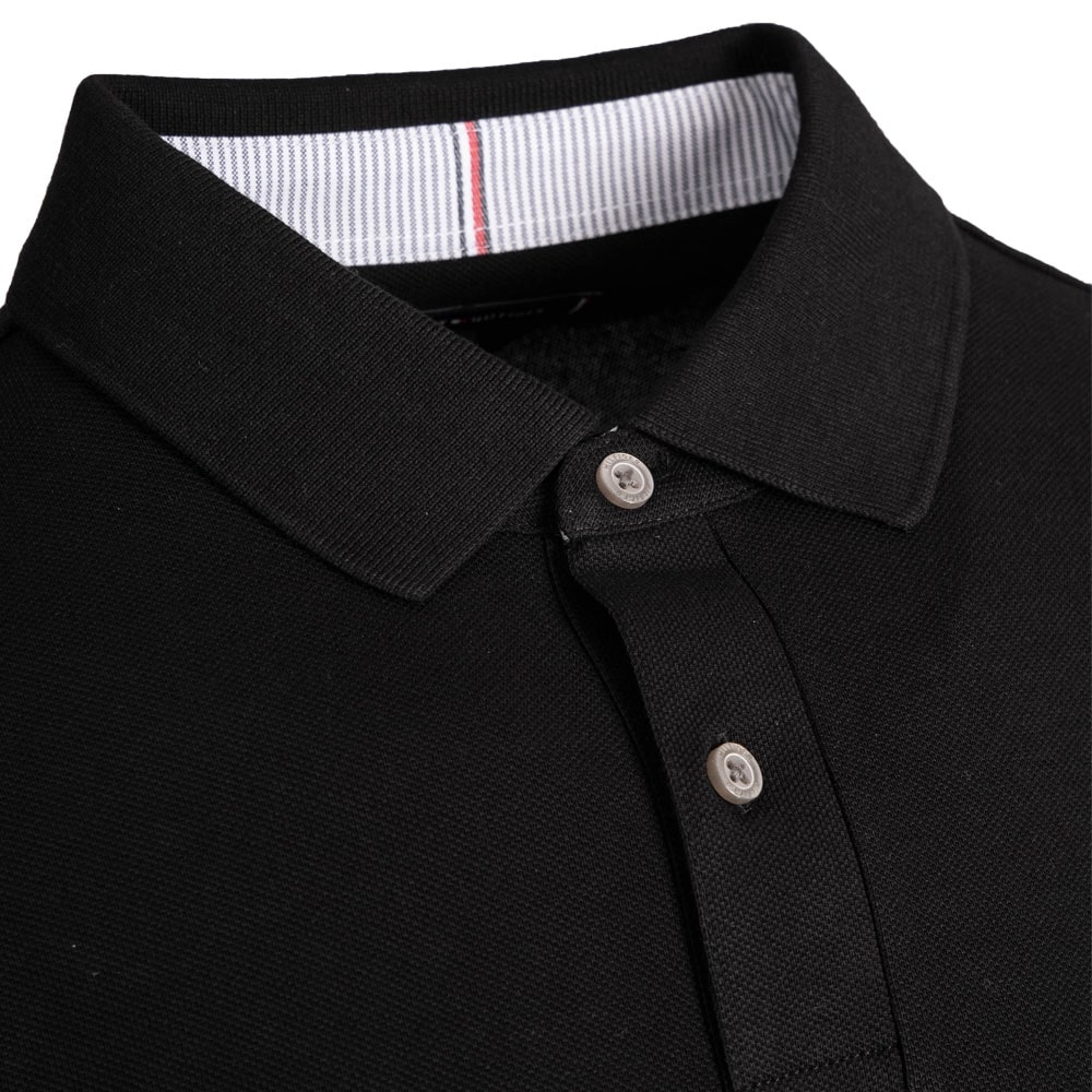 TOMMY HILFIGER Μαύρο Μακρυμάνικο polo - MW0MW20183
