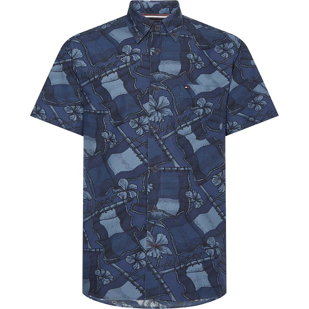 Tommy Hilfiger Μπλε Πουκάμισο Button Down - MW0MW23162
