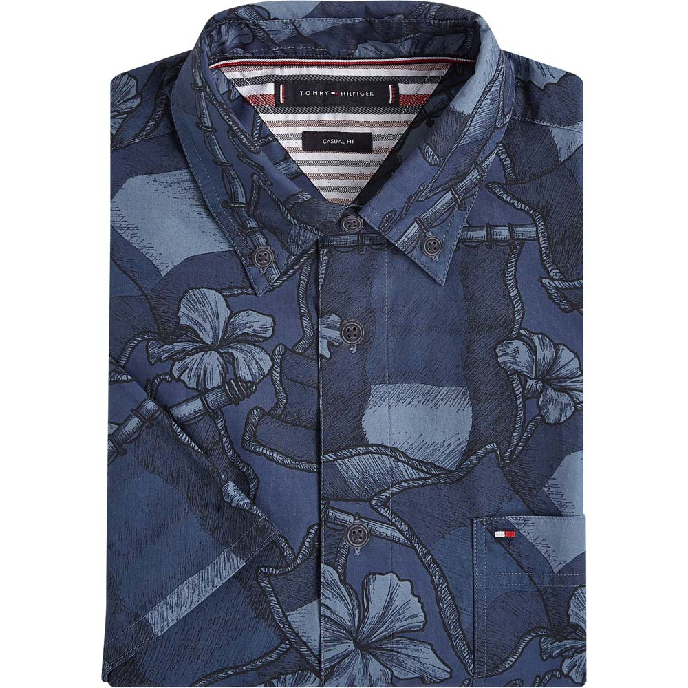 Tommy Hilfiger Μπλε Πουκάμισο Button Down - MW0MW23162