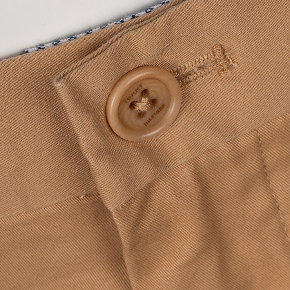 Tommy Hilfiger Μπεζ Βερμούδα Chino - MW0MW23568