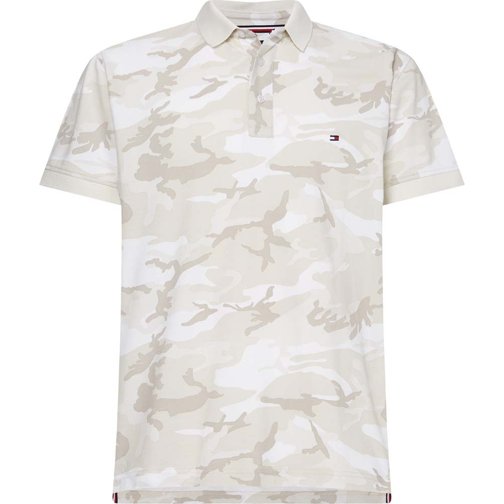 Tommy Hilfiger Μπεζ Κοντομάνικο polo - MW0MW23958