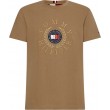 Tommy Hilfiger Λαδί T-shirt C Neck - MW0MW24555