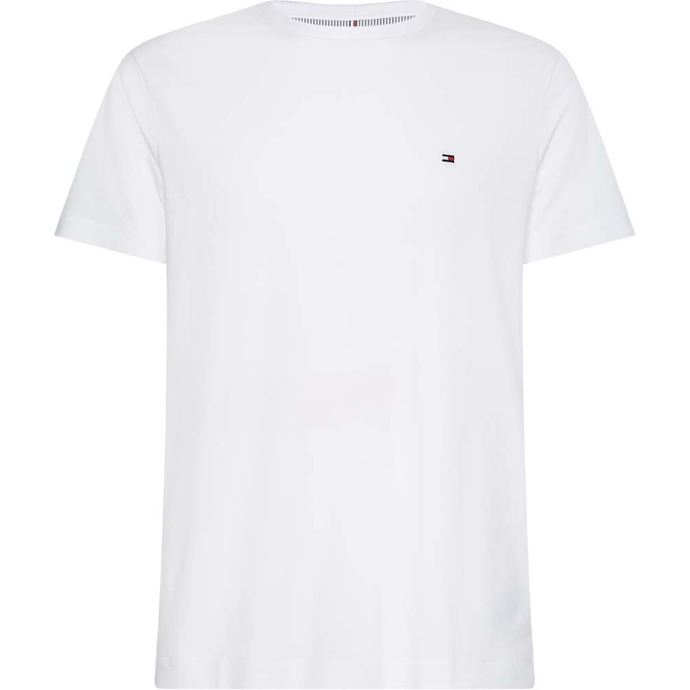 Tommy Hilfiger Λευκό T-shirt C Neck - MW0MW24557