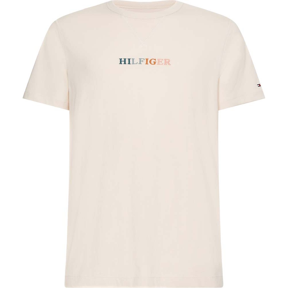 Tommy Hilfiger Λευκό T-shirt C Neck - MW0MW25615