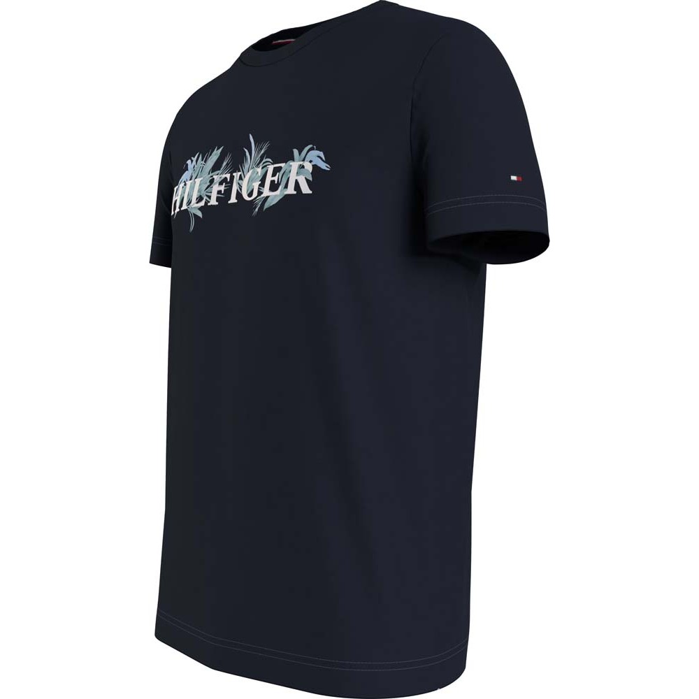 Tommy Hilfiger Μπλε Σκούρο T-shirt C Neck - MW0MW25662