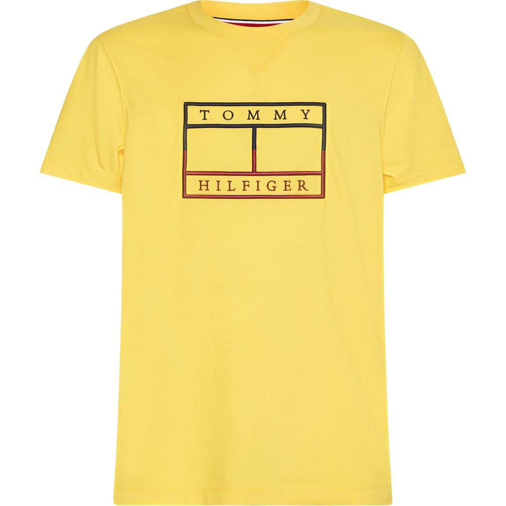 Tommy Hilfiger Κίτρινο T-shirt C Neck - MW0MW25763