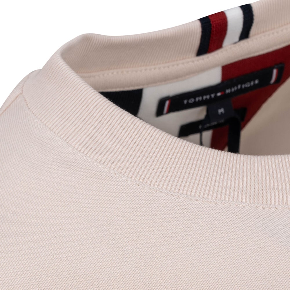 Tommy Hilfiger Εκρού T-shirt C Neck - MW0MW25957