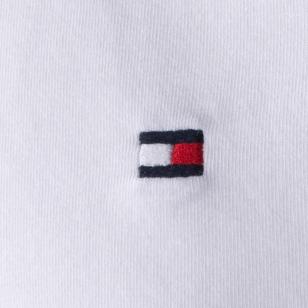 Tommy Hilfiger Λευκό T-shirt C Neck - MW0MW27539