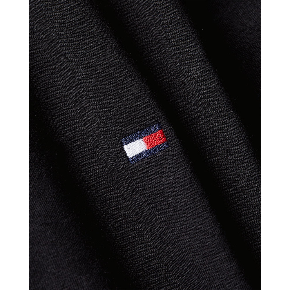 Tommy Hilfiger Μαύρο T-shirt C Neck - MW0MW27539