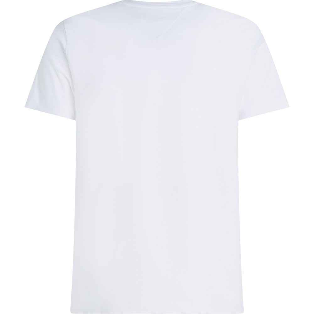 Tommy Hilfiger Λευκό T-shirt C Neck - MW0MW27539