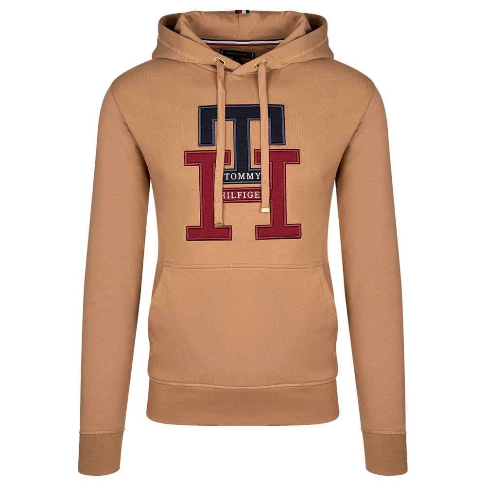 Tommy Hilfiger Μπεζ Hoodie Lux Monogram - MW0MW28187