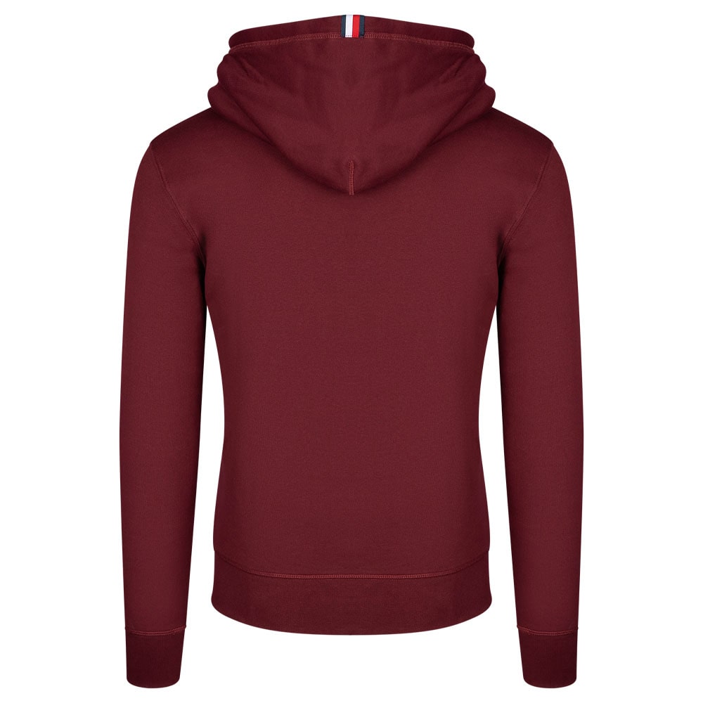 Tommy Hilfiger Μπορντό Hoodie Essential Monogram - MW0MW28677
