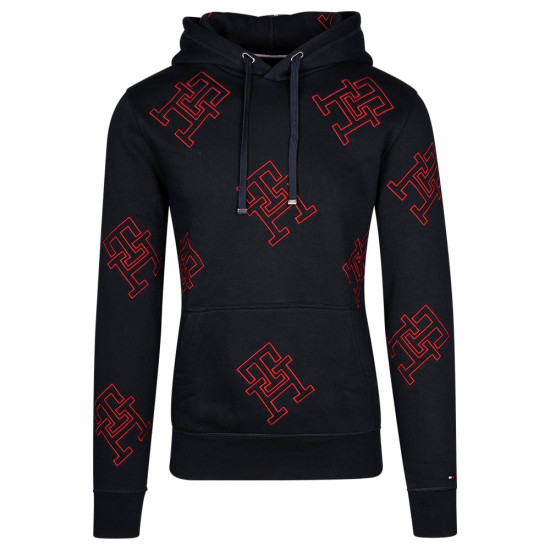 Tommy Hilfiger Φούτερ Critter Monogram Hoody MW0MW28678 Μπλε Σκούρο