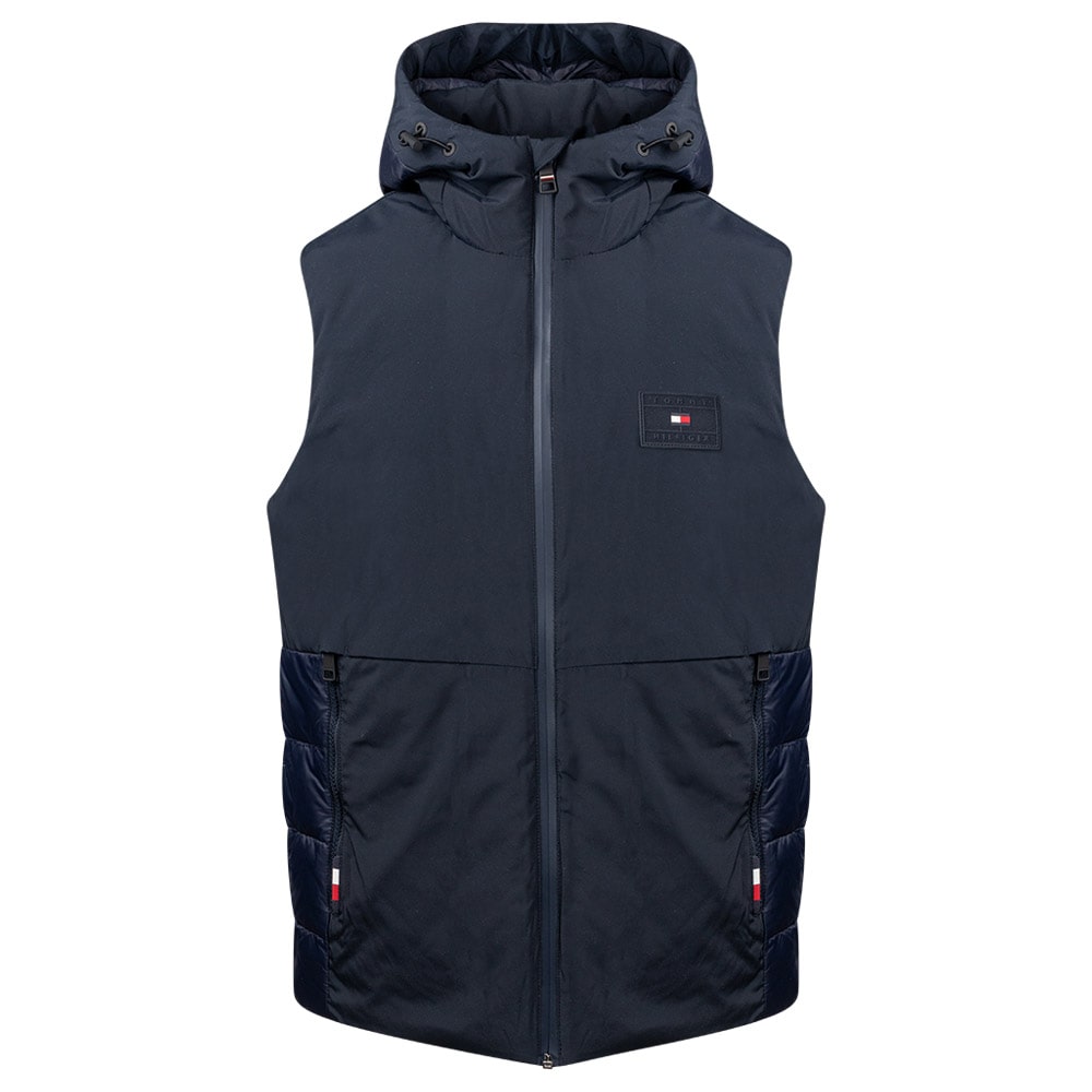 Tommy Hilfiger Μπλε Αμάνικο Μπουφάν - MW0MW29004