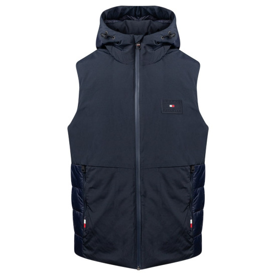 Tommy Hilfiger Μπλε Αμάνικο Μπουφάν - MW0MW29004