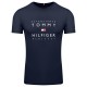 Tommy Hilfiger Μπλε Σκούρο T-shirt C Neck - MW0MW29377
