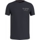 Tommy Hilfiger Μπλε T-shirt C Neck - MW0MW30033