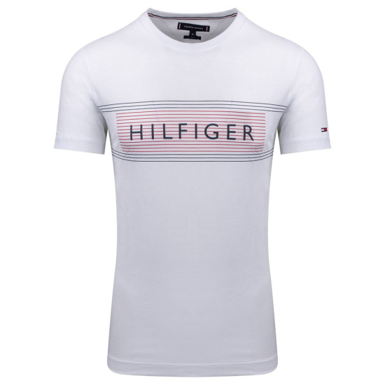 Tommy Hilfiger Λευκό T-shirt C Neck - MW0MW30035