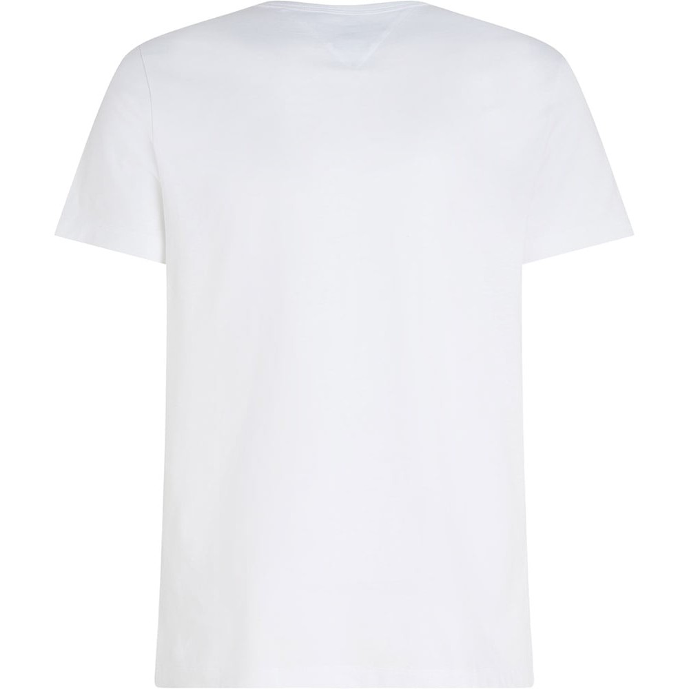Tommy Hilfiger Λευκό T-shirt C Neck - MW0MW30038