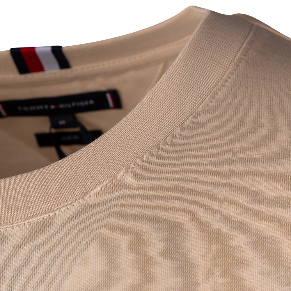 Tommy Hilfiger Μπεζ T-shirt C Neck - MW0MW30040