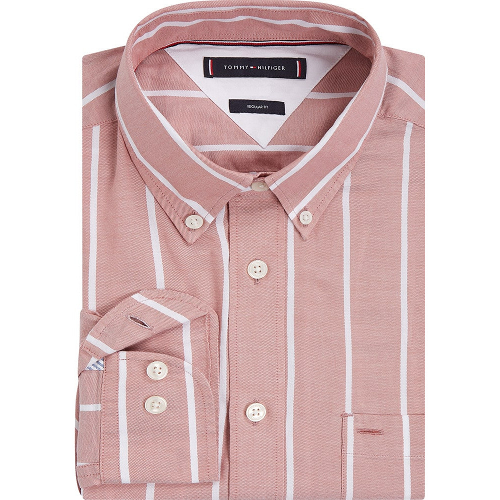 Tommy Hilfiger Ροζ Πουκάμισο Button Down - MW0MW30080