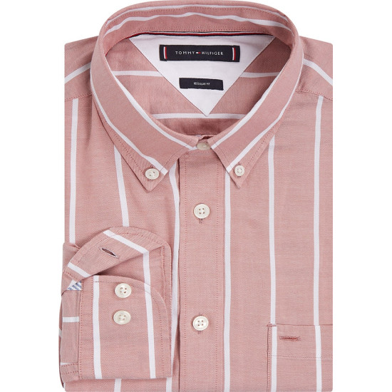 Tommy Hilfiger Ροζ Πουκάμισο Button Down - MW0MW30080