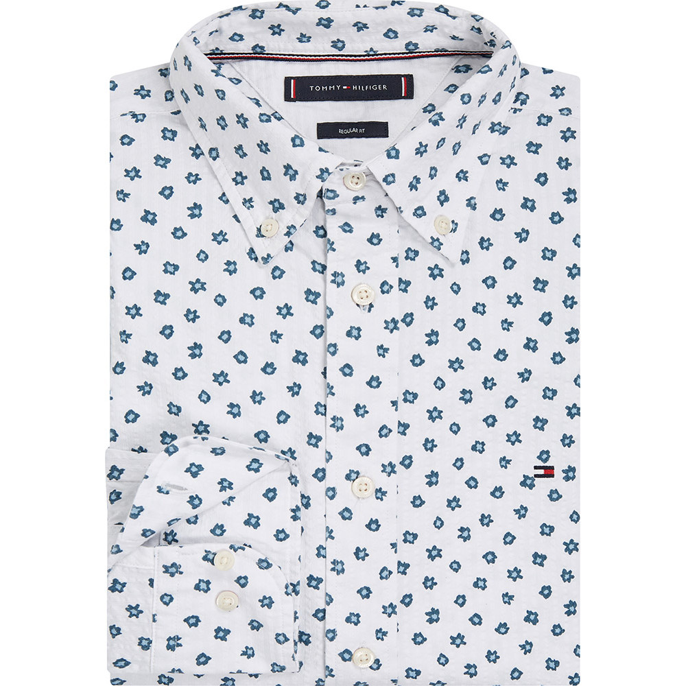 Tommy Hilfiger Λευκό Πουκάμισο Button Down - MW0MW30704